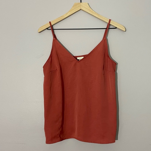 A New Day Coral Silk Cami - Small - Picture 2 of 4